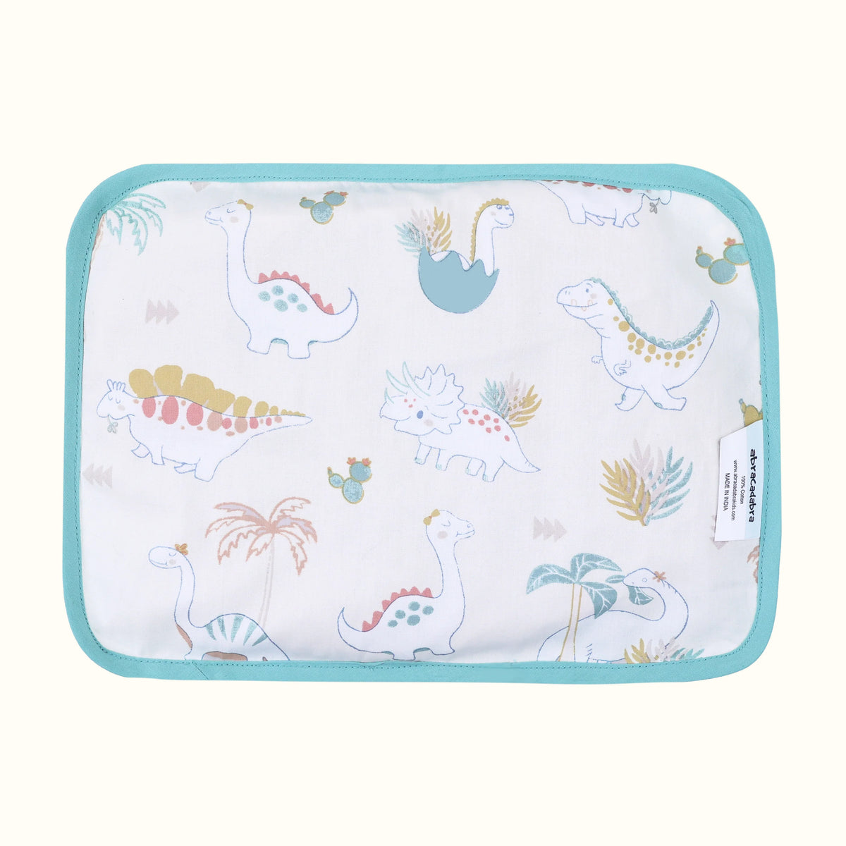 Abracadabra D for Dino Rai Mustard Seed Baby Pillow