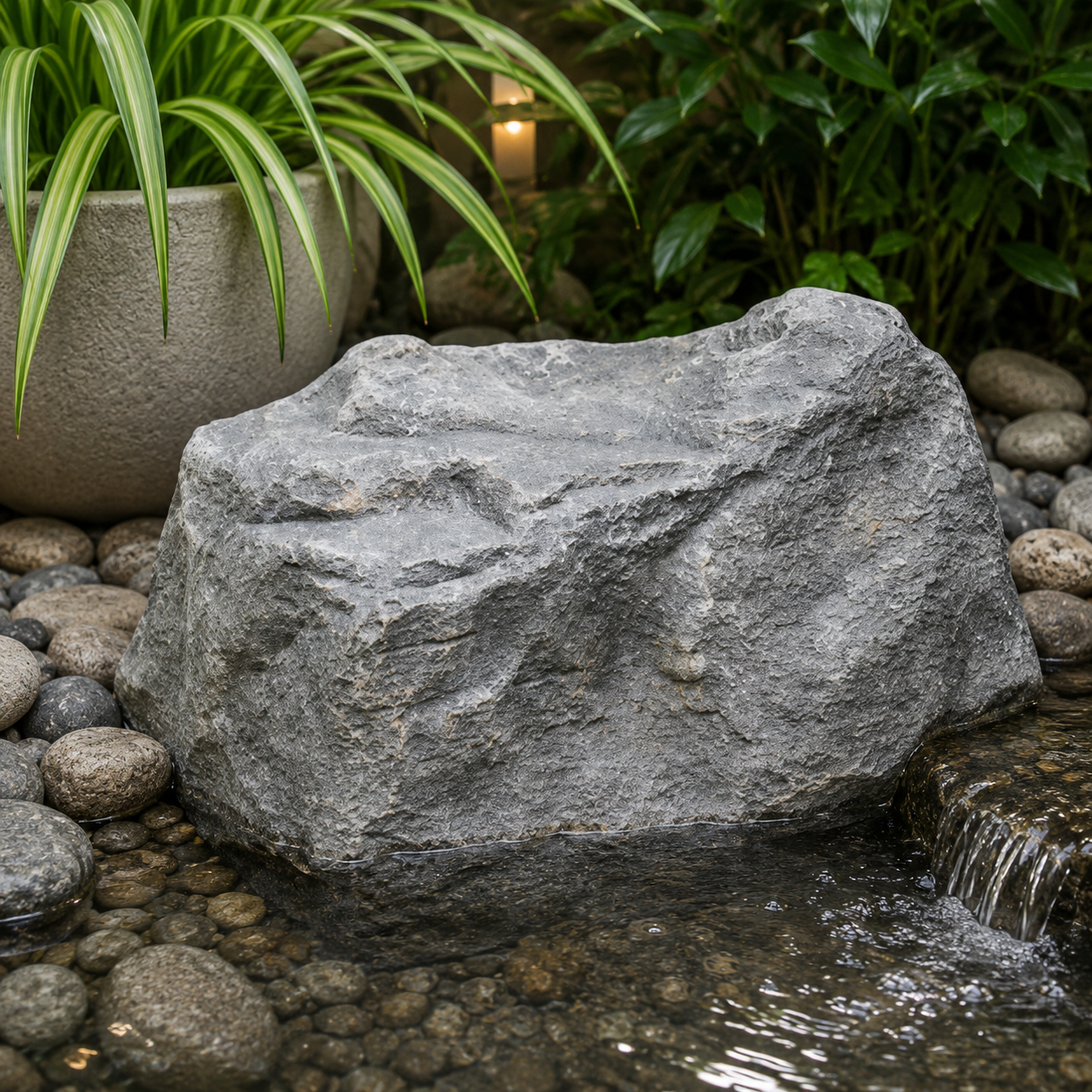 Diamond Large Indoor Landscape Decorative Rock