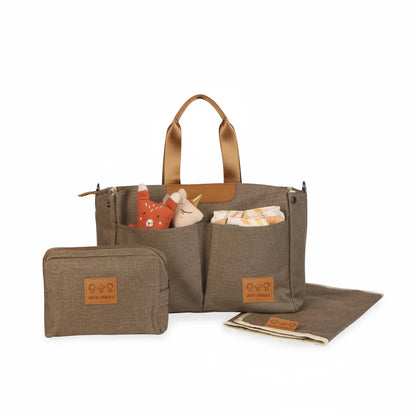 Everyday Essentials Diaper Bag - Pebble Grey
