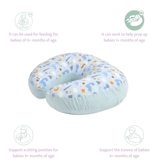 9-Piece Feeding Essentials Set for Kids - Dino