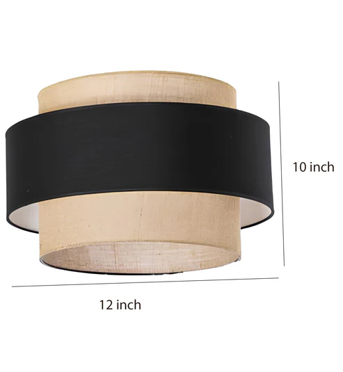 Disha Handcrafted Dual-Tier Jute Pendant Light
