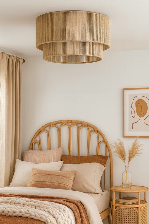 Divit Handcrafted Jute Hanging Light