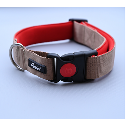 Premium Dog Collar Beige