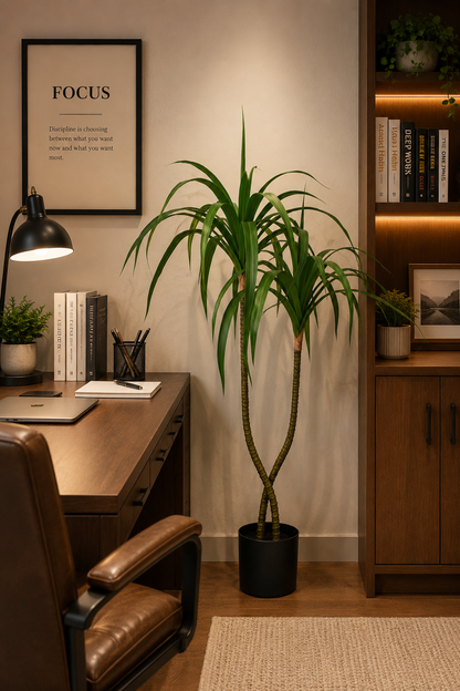 Dracaena Fragrans 47″ Realistic Faux Indoor Plant