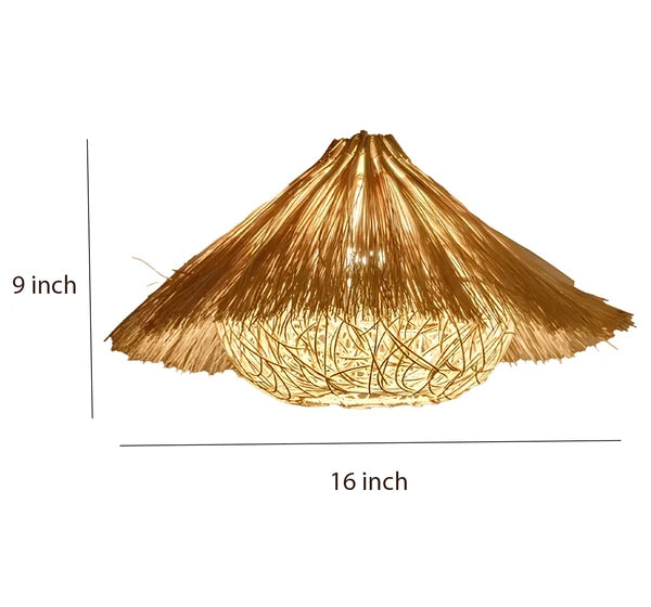 Eshana Bamboo Rattan Hanging Light