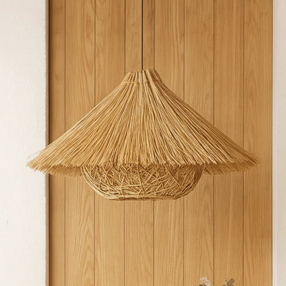 Eshana Bamboo Rattan Hanging Light