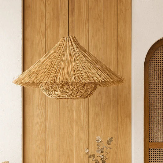 Eshana Bamboo Rattan Hanging Light