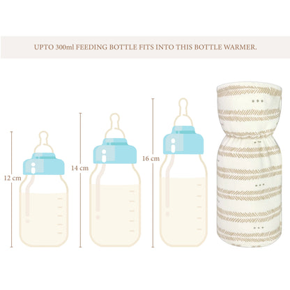 Abracadabra Crane Baby Bottle Cover / Warmer - Ezra Collection
