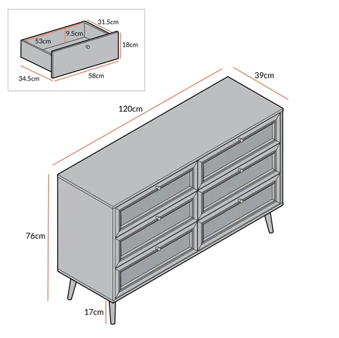 James Handcrafted Mango Wood Sideboard
