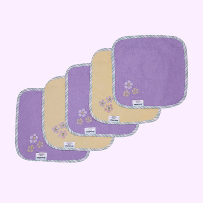 Face Washers - Villandry Print (Set of 5)