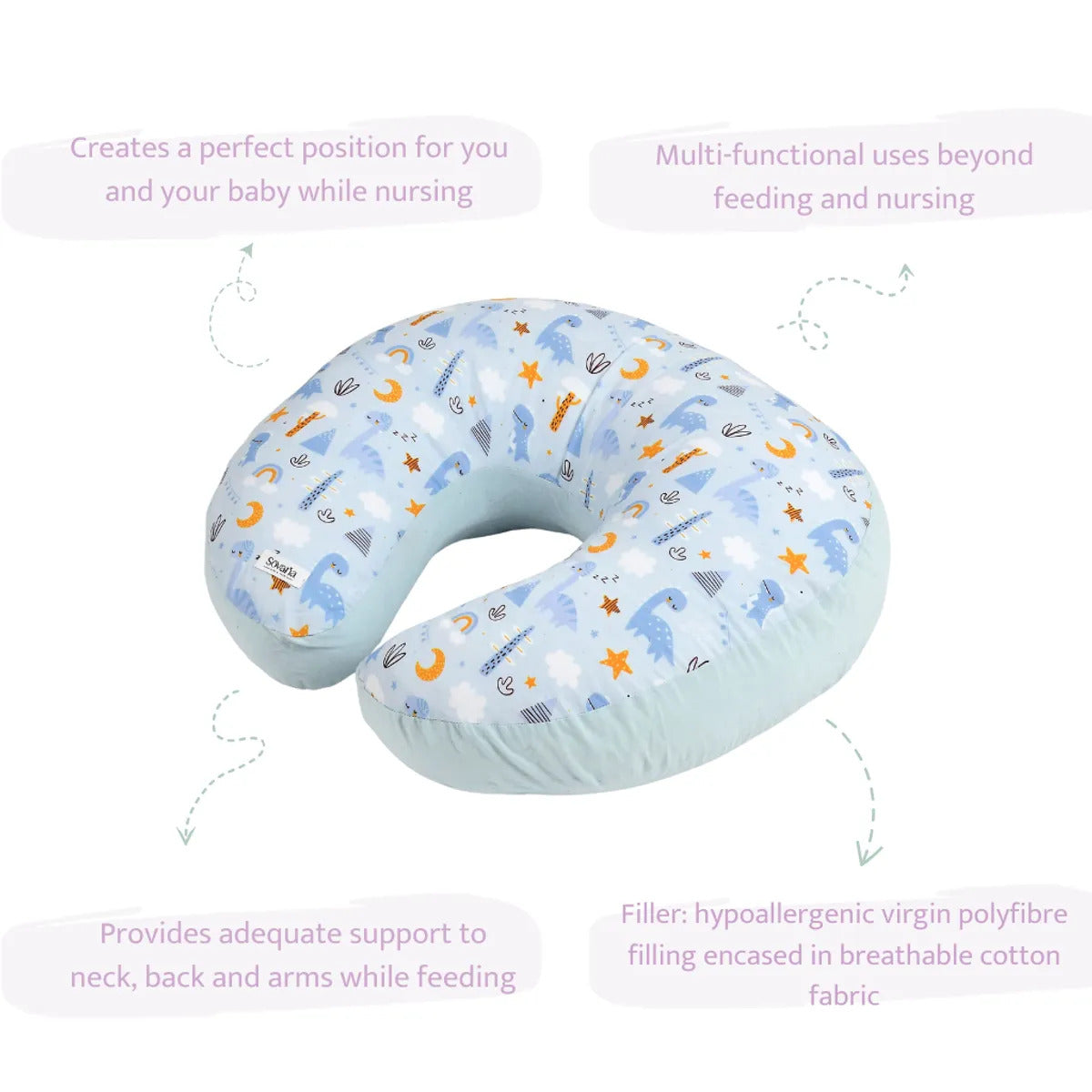 Sovana Premium Nursing & Feeding Pillow