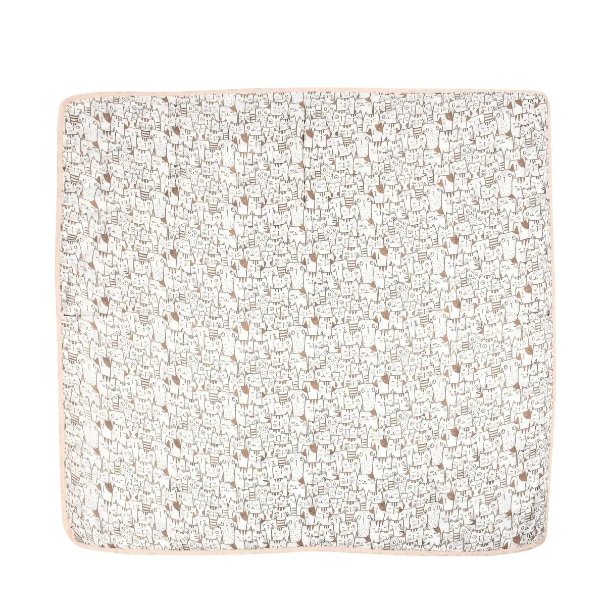 Sovana Fern & Roses 6-Layer Reversible Muslin Blanket