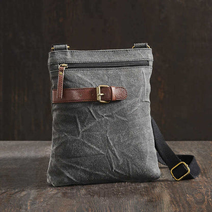 Flap Crossbody Sling Bag for Men & Women