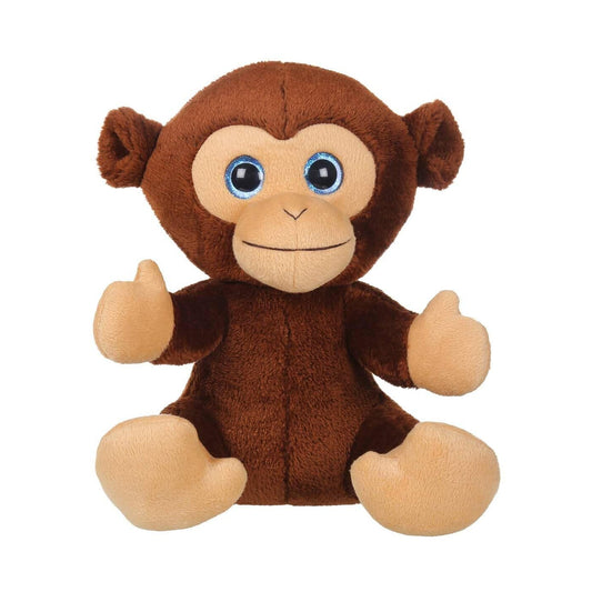 Mirada Glitter Eye Monkey Plush Toy – 25cm