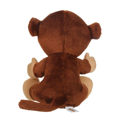 Mirada Glitter Eye Monkey Plush Toy – 25cm