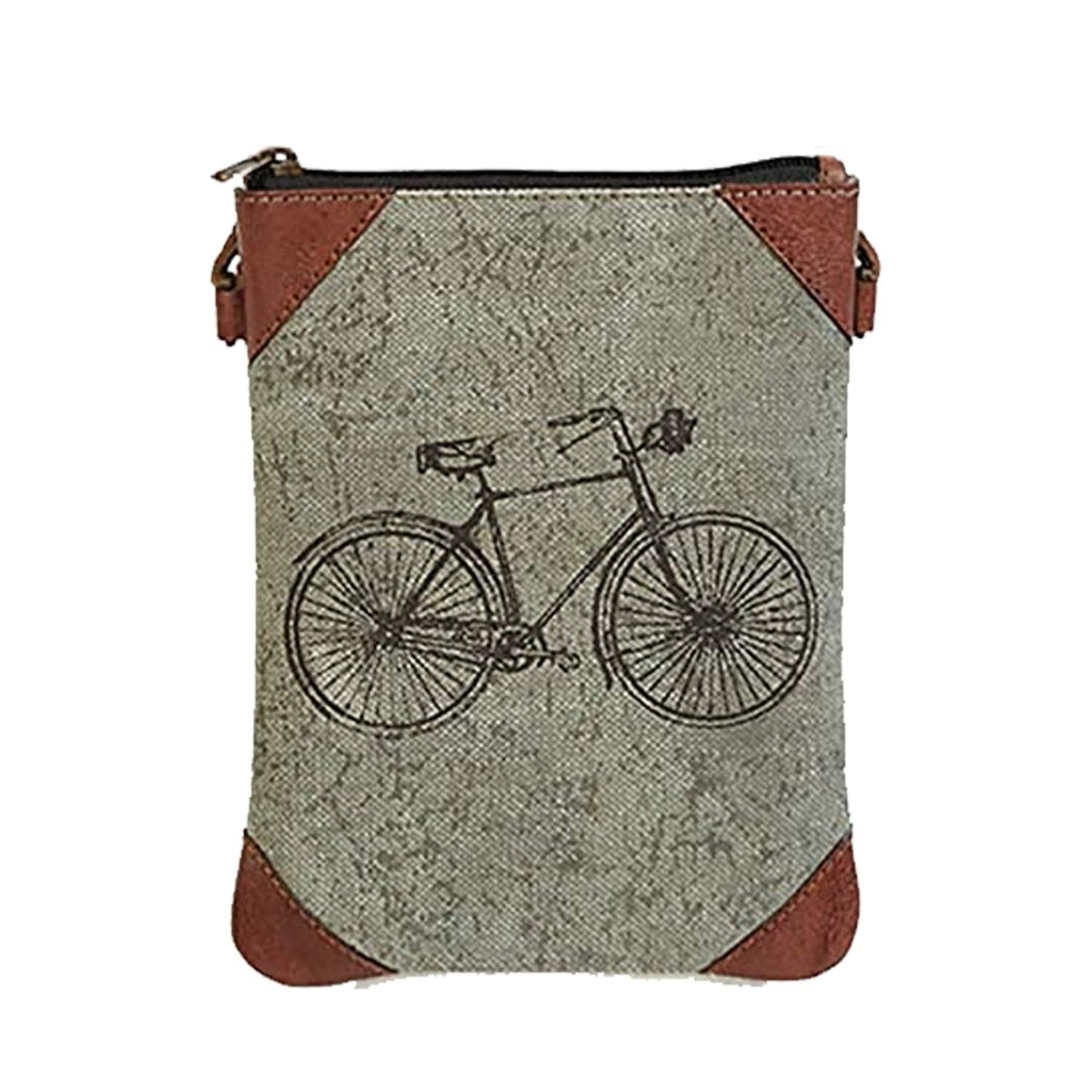 Artaflora – 100% Cotton Canvas Small Sling Crossbody Bag with Stylish Design for Women