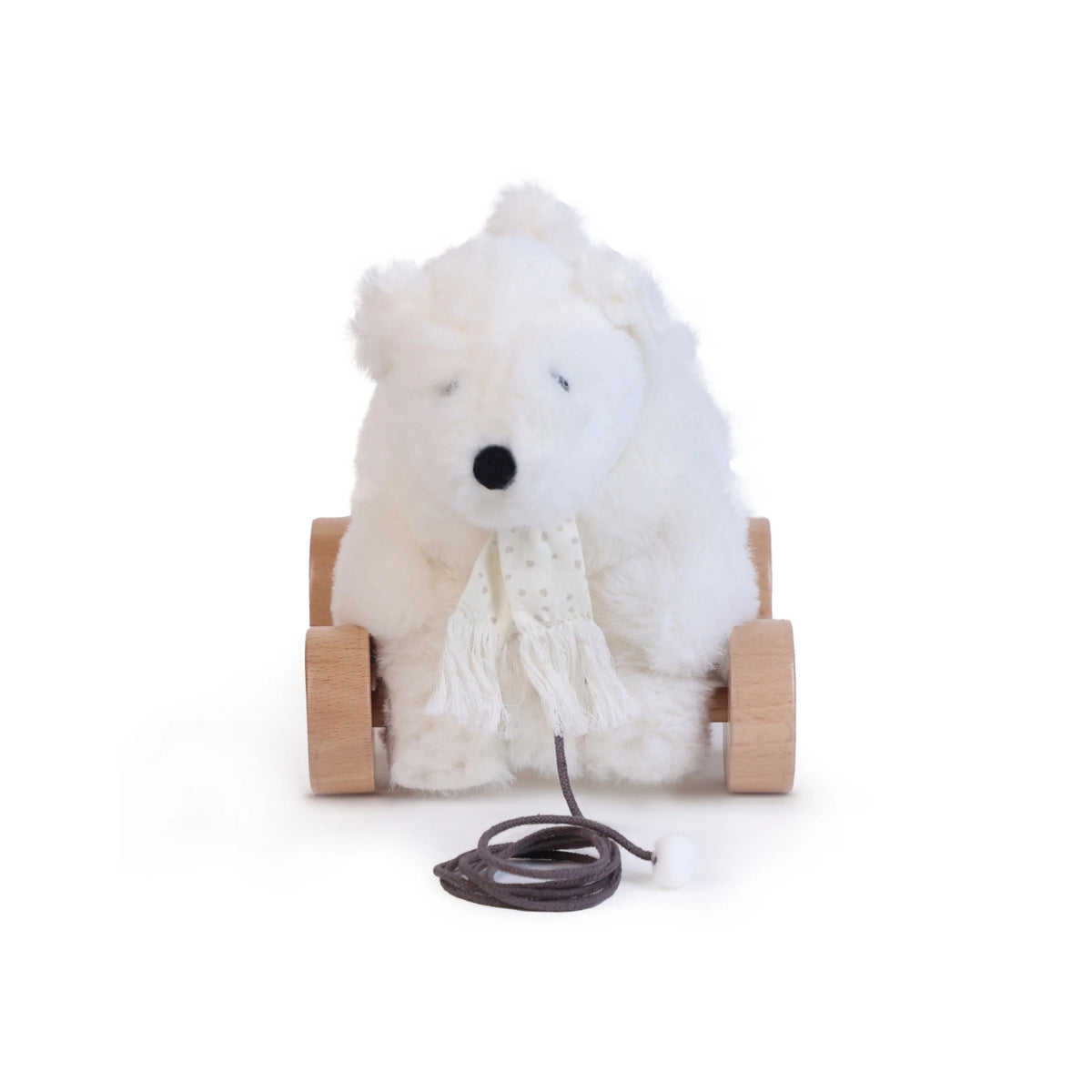 Pull Along Toy - Frosty the Polar Bear
