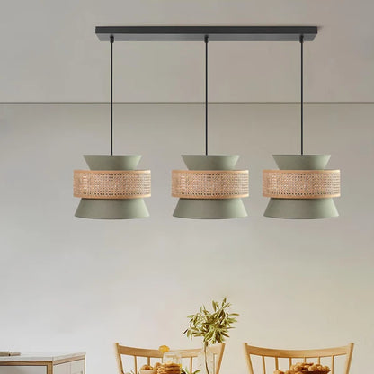 Gauri Rattan Hanging Light (Set of 3)
