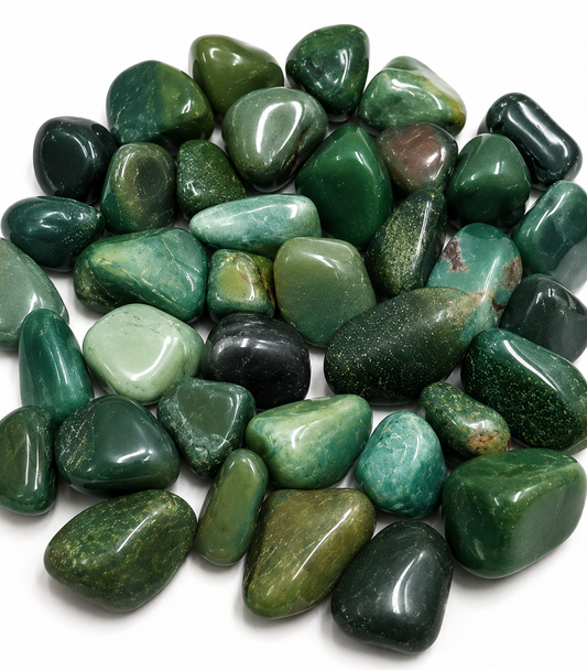 Green Pebbles A-Grade – 25-40mm
