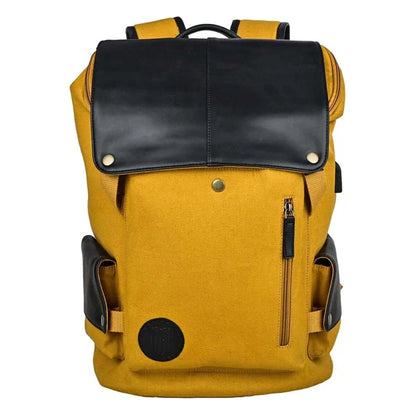 Gear Grid Backpack for Men & Women (Mustard)