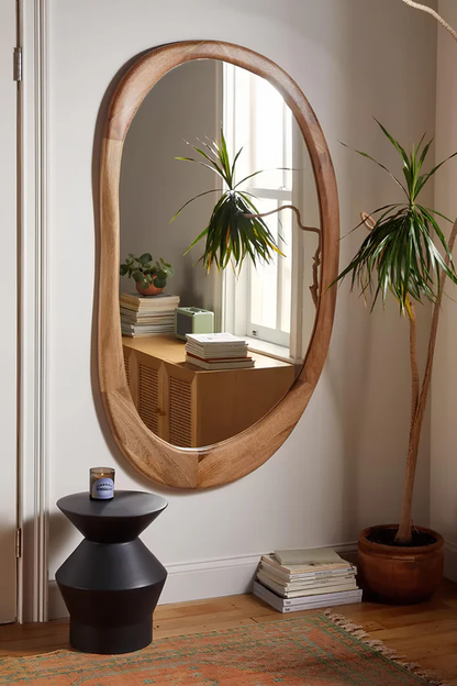 Hadayat Handcrafted Bamboo Wall Mirror