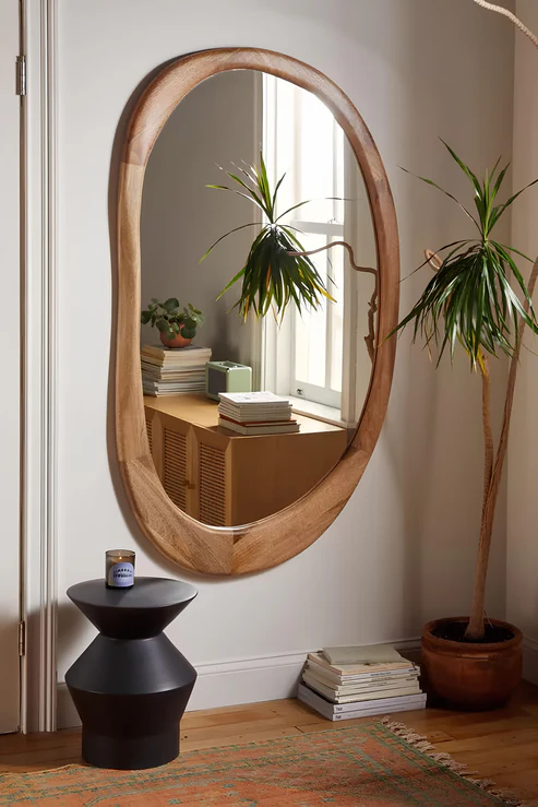 Hadayat Handcrafted Bamboo Wall Mirror
