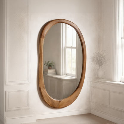 Hadayat Handcrafted Bamboo Wall Mirror