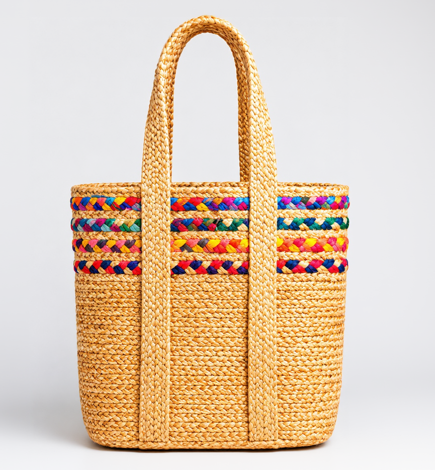 Natural Jute & Cotton Handcrafted Handbag