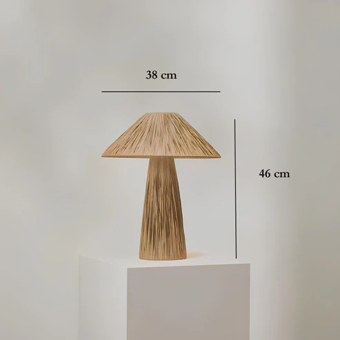 Anala Handcrafted Bamboo Table Lamp