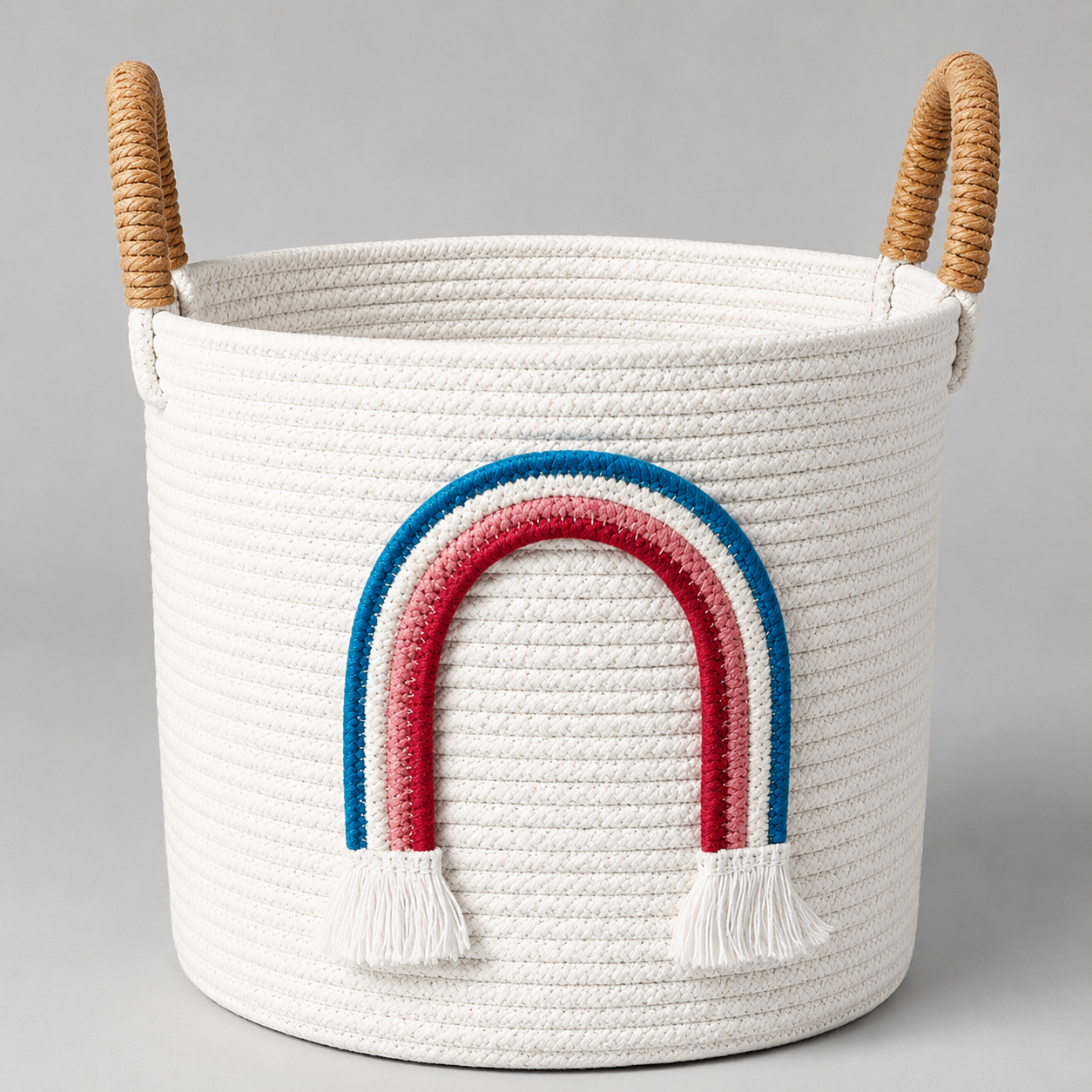 Handwoven Multipurpose Rainbow Basket