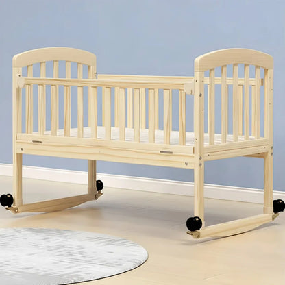 Furnifest Hemi Cot 5-in-1 Convertible Baby Cot