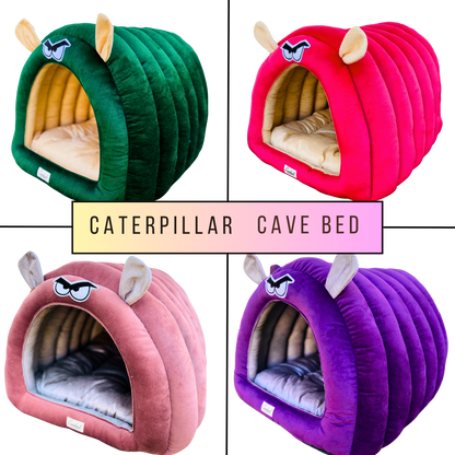 Premium Caterpillar-Shaped Pet Hut