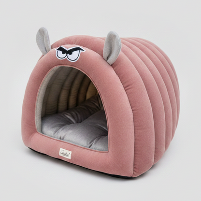 Premium Caterpillar-Shaped Pet Hut