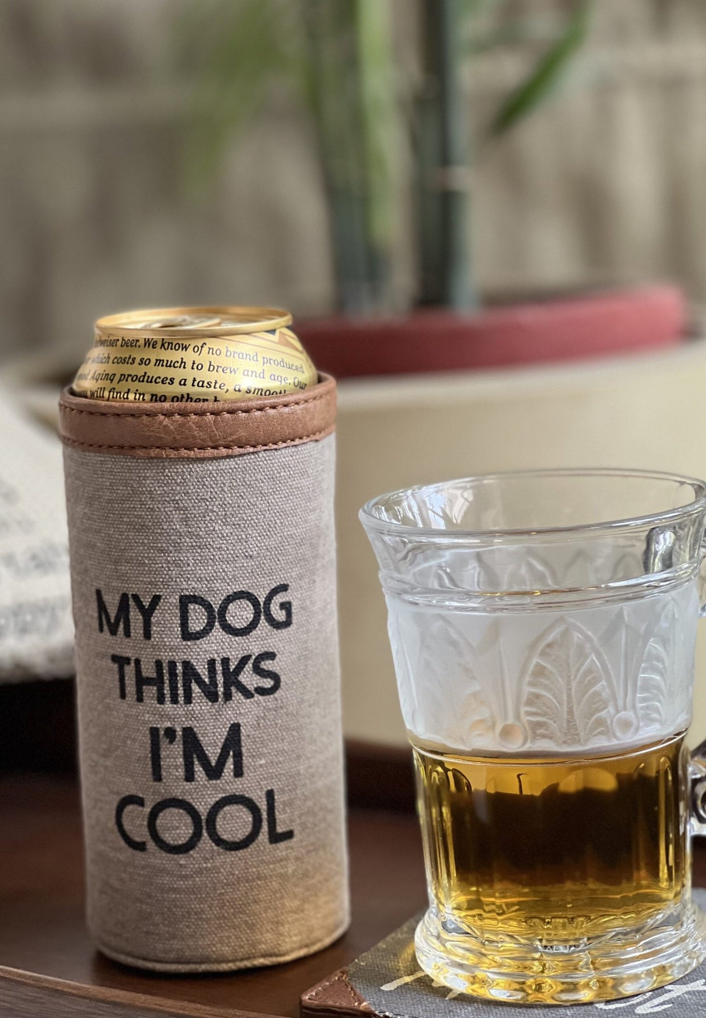 Beer Can Cover 500 ML with Stylish Design for Men and Women (I’m Cool)