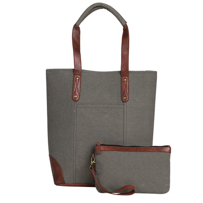 Cleveland Tote Handbag for Women – Grey