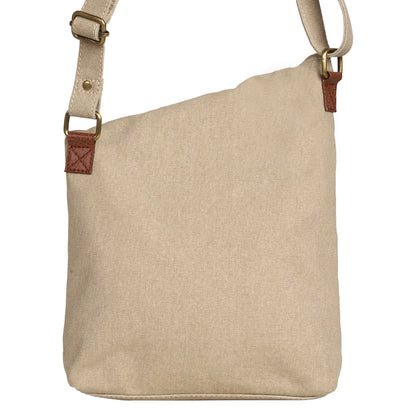 Flint Crossbody Sling bag For Men & Women – Beige