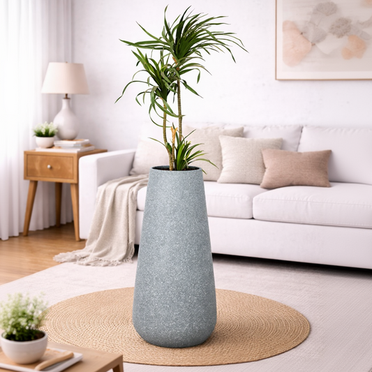 Iris Fiberglass Planter