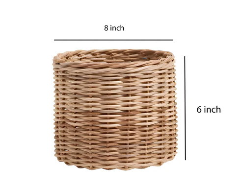 Ishana Handcrafted Rattan Planter