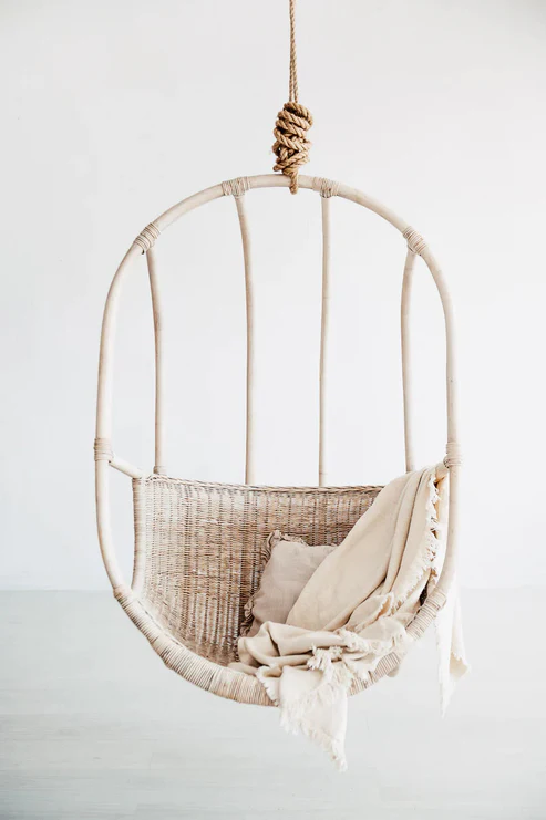 Ishana Handcrafted Bamboo Cane Swing Chair