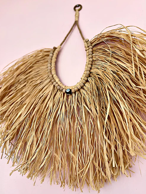 Ishita Handcrafted Wicker Wall Art