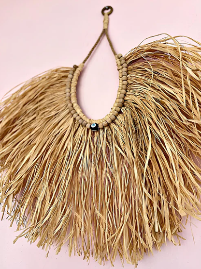 Ishita Handcrafted Wicker Wall Art