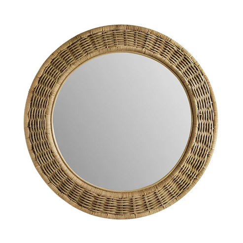 Ishita Handcrafted Rattan Wall Mirror