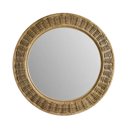 Ishita Handcrafted Rattan Wall Mirror