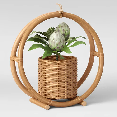 Ishita Handcrafted Rattan Hanging Planter