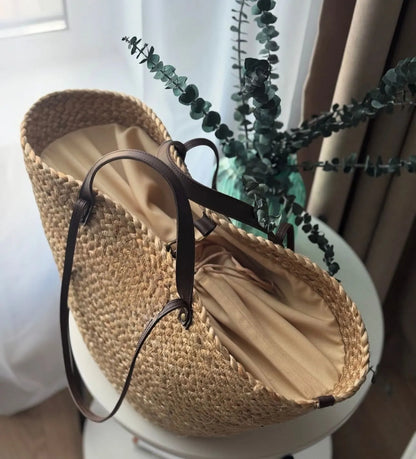 Large Spacious Jute Handbag
