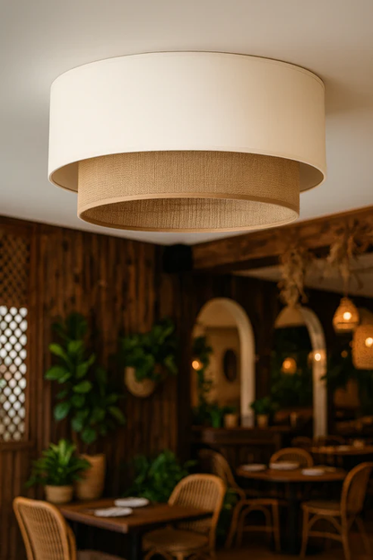 Kala Handcrafted Jute Hanging Light