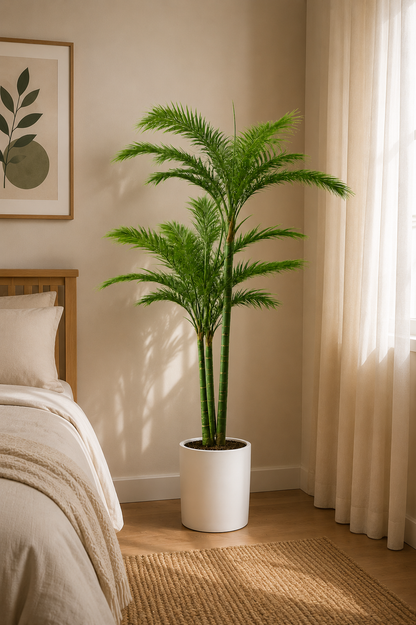 Premium Artificial Kentia Palm Tree 55"