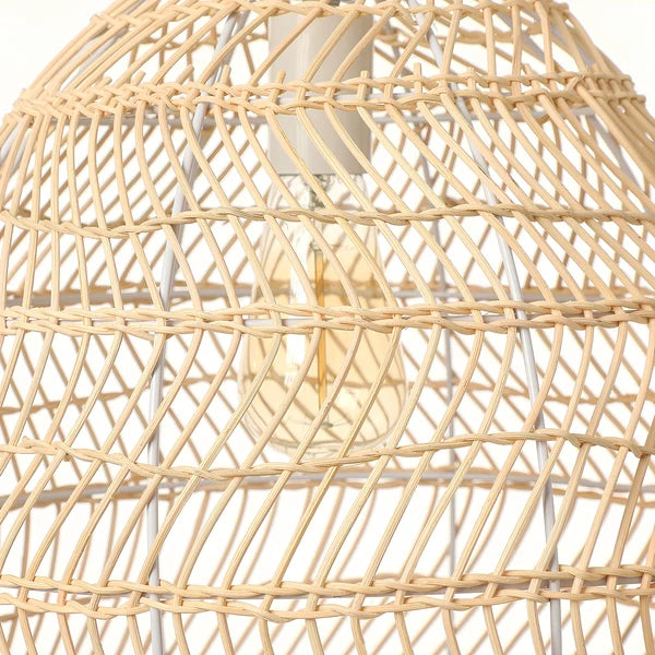 Kevin Rattan Bamboo Hanging Light