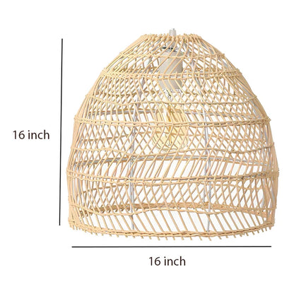Kevin Rattan Bamboo Hanging Light