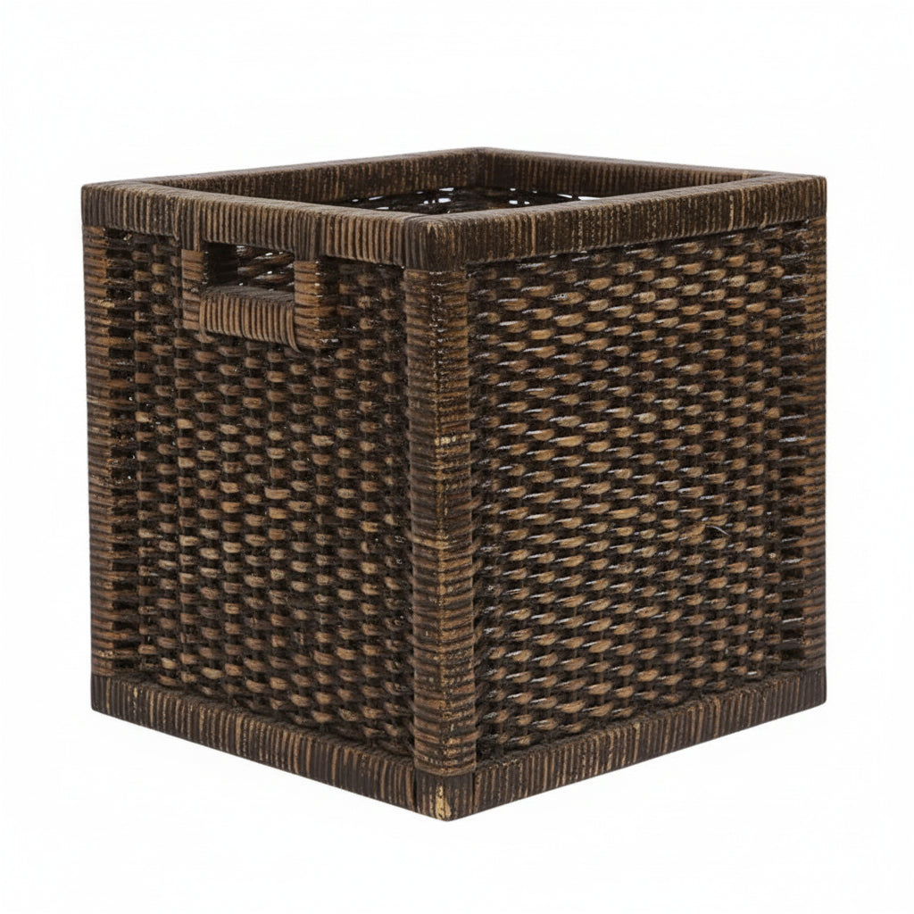Kiran Handwoven Wicker Wardrobe Storage Basket